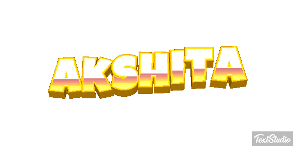 Akshita Efekt tekstowy