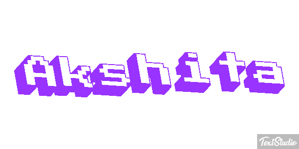 Akshita Efekt tekstowy