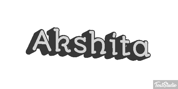 Akshita Efekt tekstowy