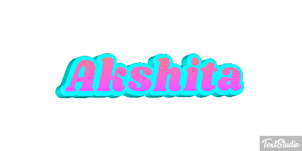 Akshita Efekt tekstowy