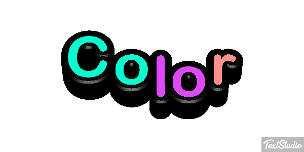 Color Efeito do texto