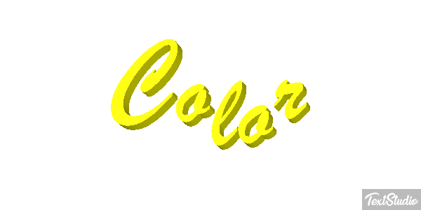 Color Efeito do texto