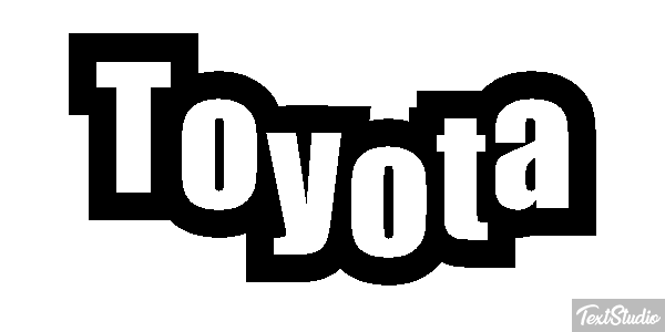 Toyota Efekt tekstowy