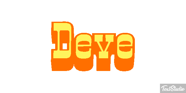 Deve Efekt tekstowy