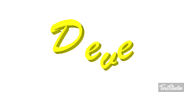Deve Efekt tekstowy
