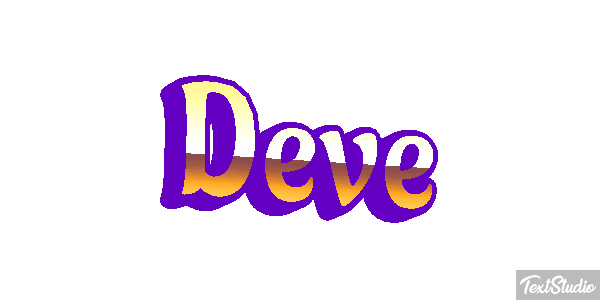 Deve Efekt tekstowy