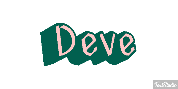 Deve Efekt tekstowy