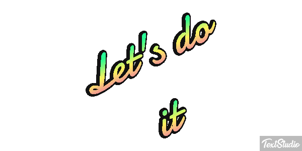 Let's Do It Text effect