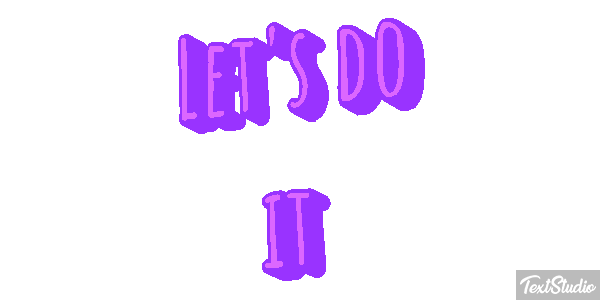 Let's Do It Text effect