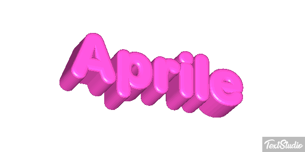 Aprile テキスト効果