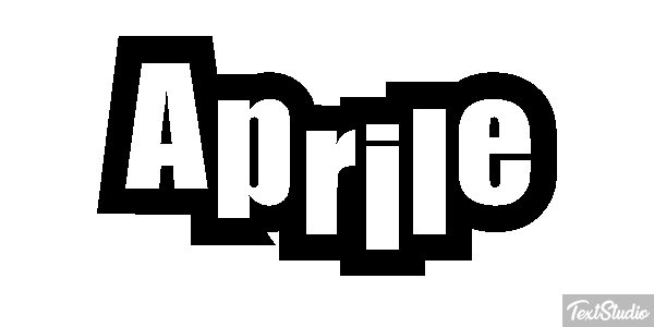 Aprile テキスト効果