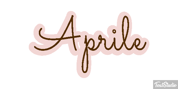 Aprile テキスト効果