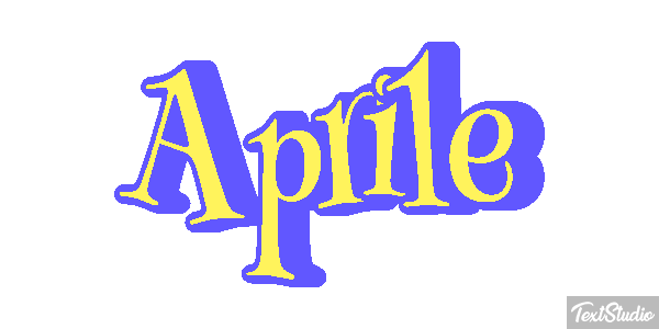 Aprile テキスト効果