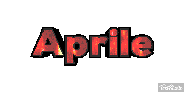 Aprile テキスト効果