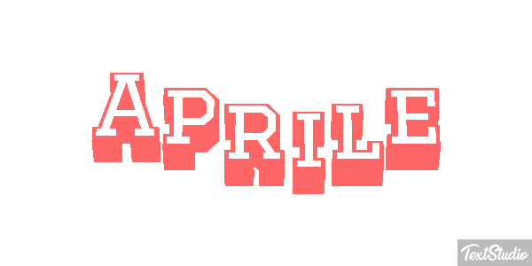 Aprile テキスト効果