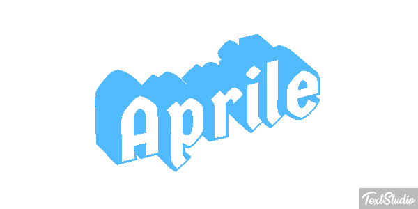 Aprile テキスト効果