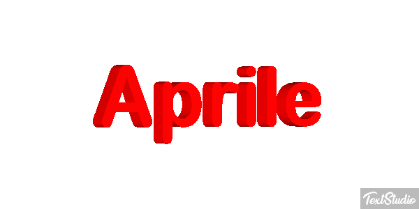 Aprile テキスト効果