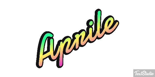 Aprile テキスト効果