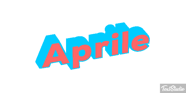 Aprile テキスト効果