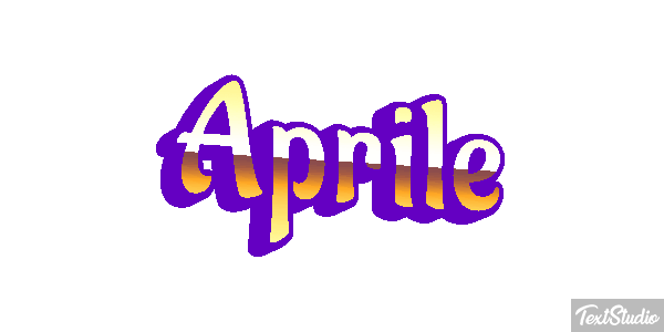 Aprile テキスト効果