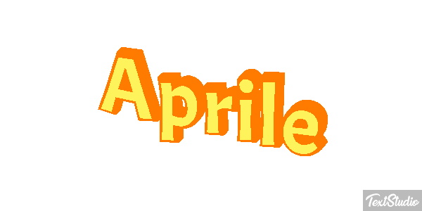 Aprile テキスト効果
