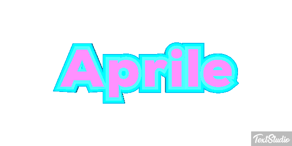 Aprile テキスト効果