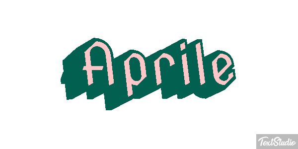 Aprile テキスト効果