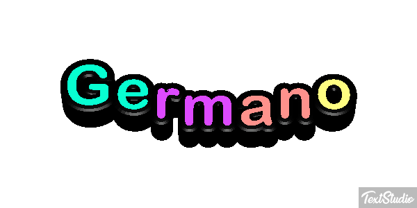 Germano Effetto testo
