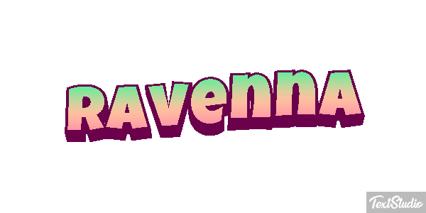 Ravenna Effet de texte