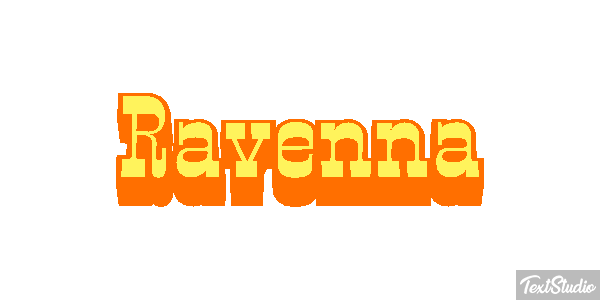 Ravenna Effet de texte