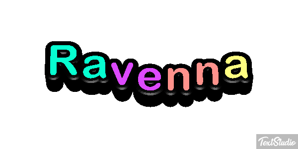 Ravenna Effet de texte