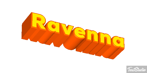 Ravenna Effet de texte