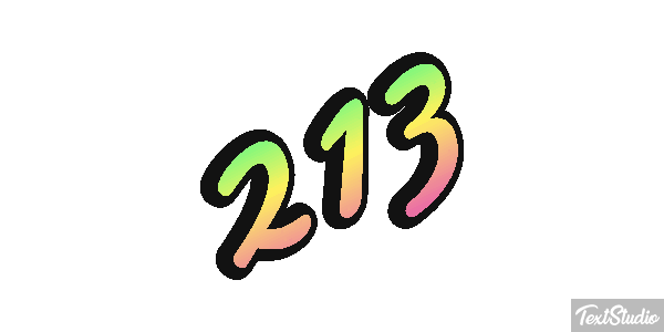 213 Efecto de texto