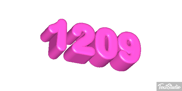 1209 Text effect