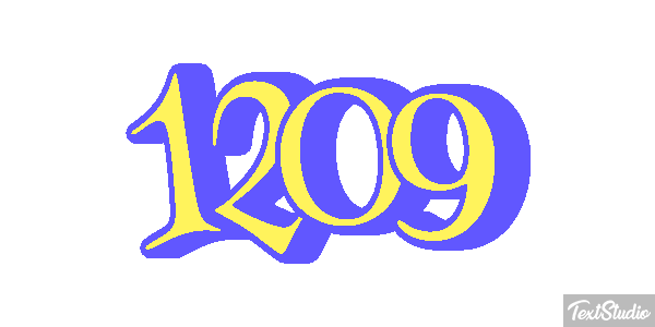 1209 Text effect