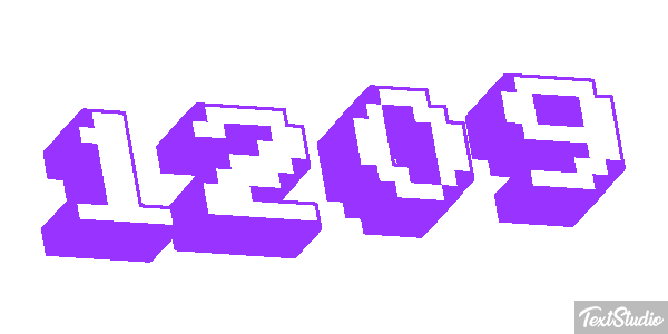 1209 Text effect