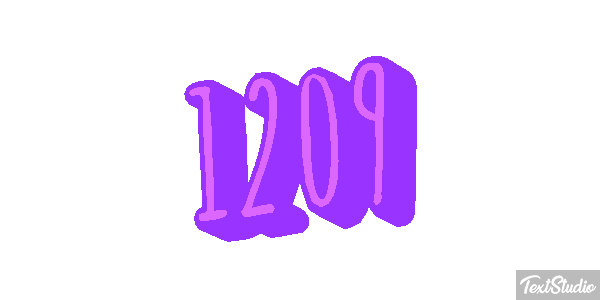 1209 Text effect