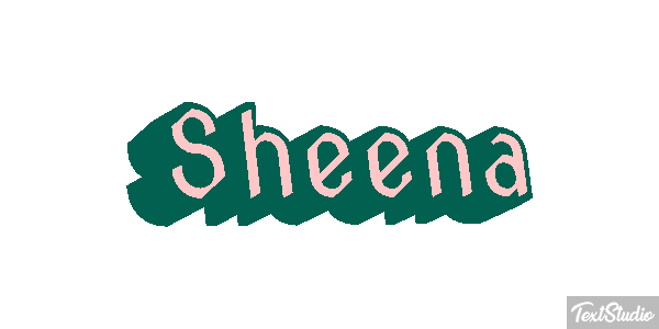 Sheena Text effect