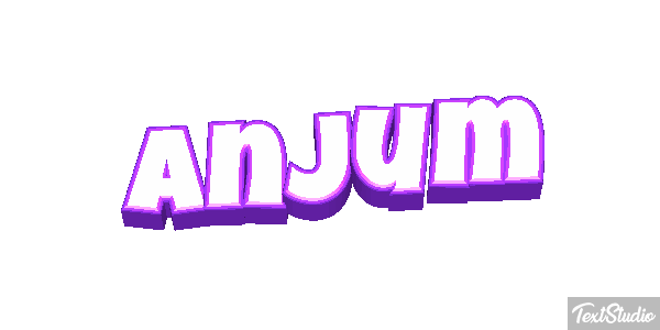 Anjum Tekst effect
