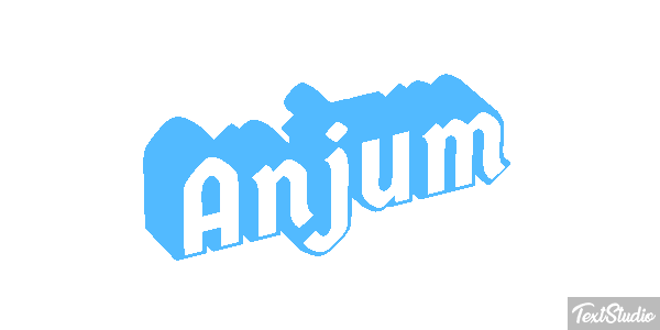 Anjum Tekst effect