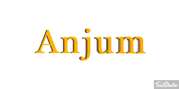 Anjum Tekst effect