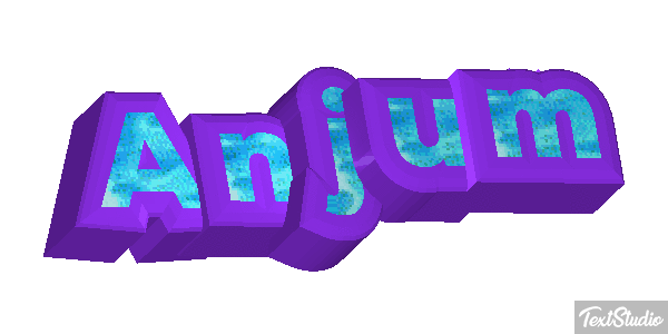 Anjum Tekst effect