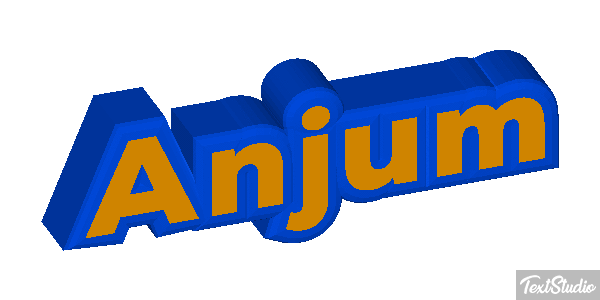 Anjum Tekst effect