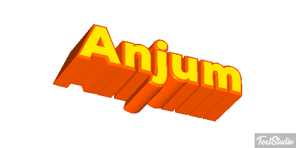 Anjum Tekst effect