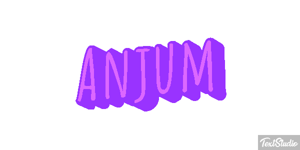 Anjum Tekst effect