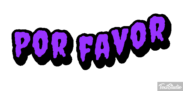 Por favor Efeito do texto