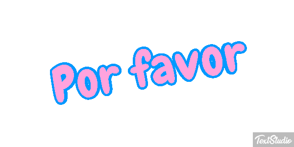 Por favor Efeito do texto