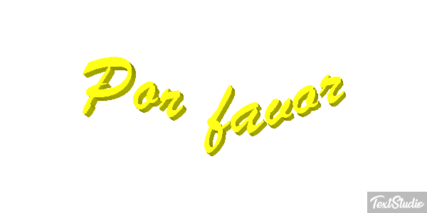 Por favor Efeito do texto