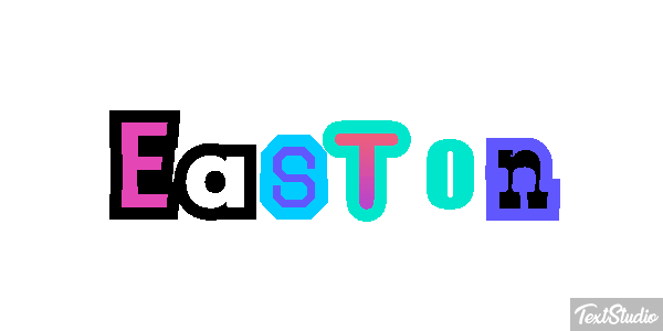 Easton Efekt tekstowy