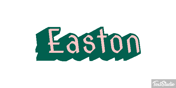 Easton Efekt tekstowy